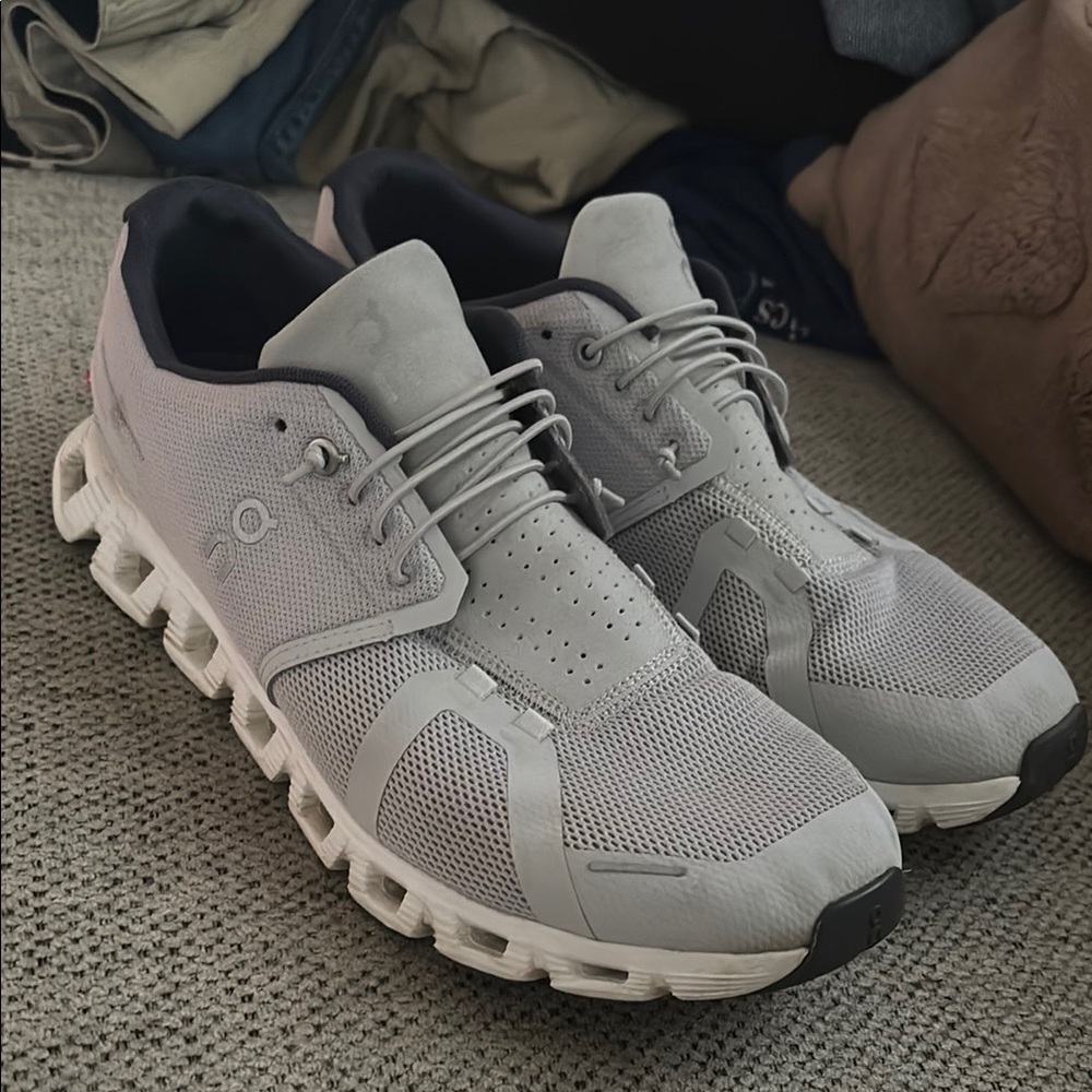 On Running Men's Gray Athletic Shoes